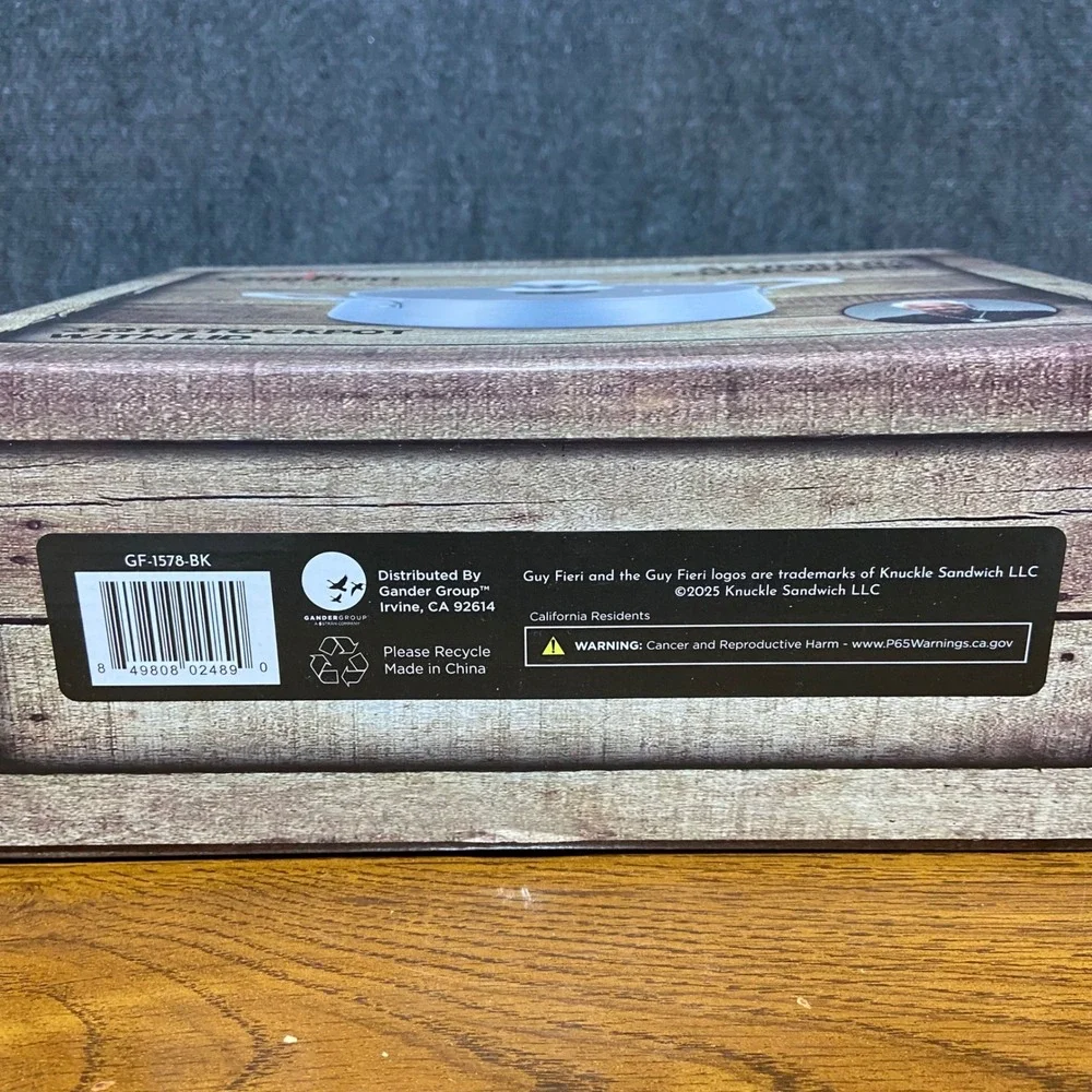 Guy Fieri Aluminum Cookware 3 QT Stockpot with Lid Induction Bottom GF-1578-BK